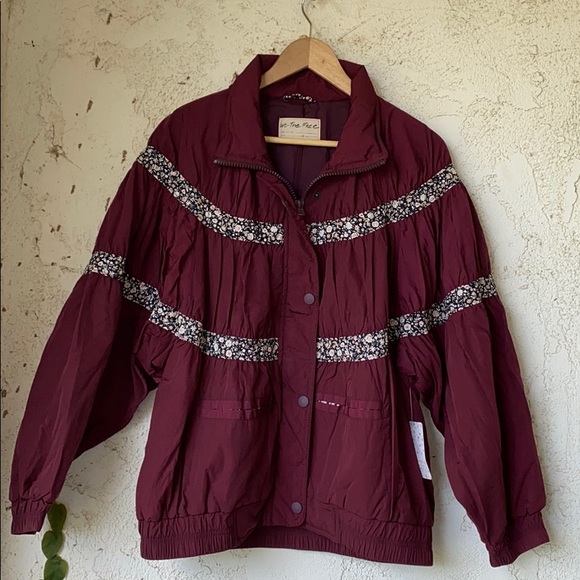Free People On My Mind Bomber Jacket Size XS & S - Picture 3 of 9